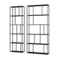 4-Shelf Black Etagere Bookshelf Contemporary Open Iron Frame and Shelf Clearhalo 'Bookcases' 'furn' 'furn_bookcases' 'Furniture' 'furniture_bookcases' 'kitchen' 'kitchen_bookcases' 'Living Room Furniture' 'Office Furniture' 4670268