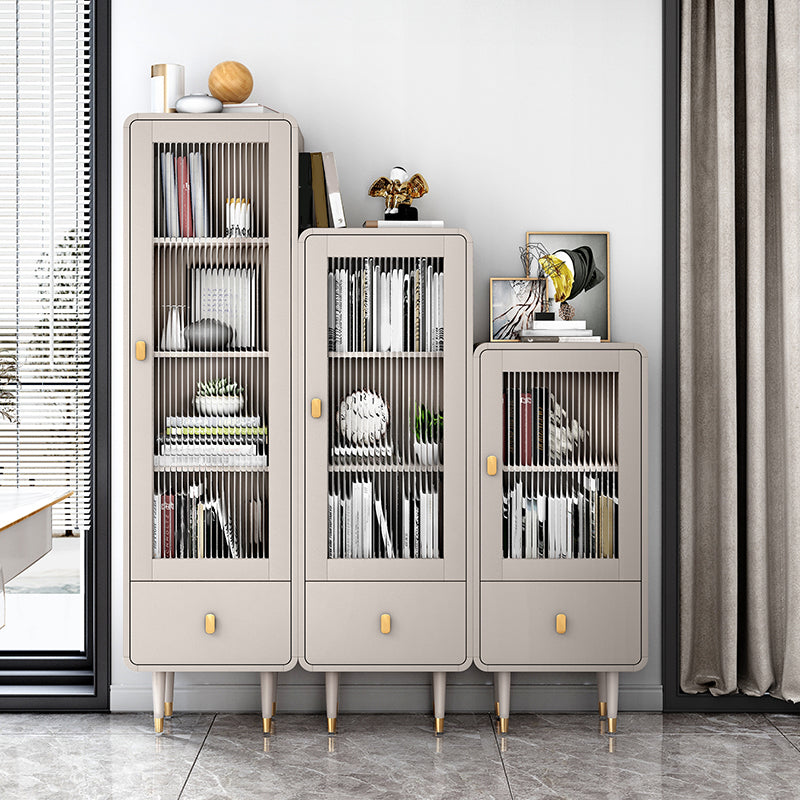Modern Standard Bookcase Closed Back Bookshelf with Drawer and Door Clearhalo 'Bookcases' 'furn' 'furn_bookcases' 'Furniture' 'furniture_bookcases' 'kitchen' 'kitchen_bookcases' 'Living Room Furniture' 'Office Furniture' 4670294