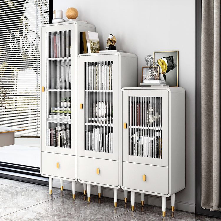 Modern Standard Bookcase Closed Back Bookshelf with Drawer and Door Clearhalo 'Bookcases' 'furn' 'furn_bookcases' 'Furniture' 'furniture_bookcases' 'kitchen' 'kitchen_bookcases' 'Living Room Furniture' 'Office Furniture' 4670308