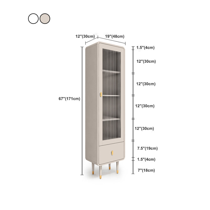 Modern Standard Bookcase Closed Back Bookshelf with Drawer and Door Clearhalo 'Bookcases' 'furn' 'furn_bookcases' 'Furniture' 'furniture_bookcases' 'kitchen' 'kitchen_bookcases' 'Living Room Furniture' 'Office Furniture' 4670311