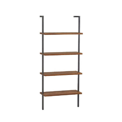 Industrial Style Bookshelf Vertical 4 Shelves Book Shelf for Study Room Clearhalo 'Bookcases' 'furn' 'furn_bookcases' 'Furniture' 'furniture_bookcases' 'kitchen' 'kitchen_bookcases' 'Living Room Furniture' 'Office Furniture' 4670313