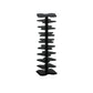 Contemporary Vertical Etagere Bookshelf Metal Open Back Shelf for Office 14.2"L x 14.2"W x 46.9"H Black Clearhalo 'Bookcases' 'furn' 'furn_bookcases' 'Furniture' 'furniture_bookcases' 'kitchen' 'kitchen_bookcases' 'Living Room Furniture' 'Office Furniture' 4670344