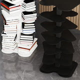 Contemporary Vertical Etagere Bookshelf Metal Open Back Shelf for Office Clearhalo 'Bookcases' 'furn' 'furn_bookcases' 'Furniture' 'furniture_bookcases' 'kitchen' 'kitchen_bookcases' 'Living Room Furniture' 'Office Furniture' 4670354