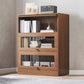 Contemporary Barrister Brown Bookshelf Engineered Wood Closed Back Shelf with Door Clearhalo 'Bookcases' 'furn' 'furn_bookcases' 'Furniture' 'furniture_bookcases' 'kitchen' 'kitchen_bookcases' 'Living Room Furniture' 'Office Furniture' 4670726