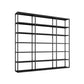 Metal Bookcase Minimalist Book Shelf with Rectangular Shelves Clearhalo 'Bookcases' 'furn' 'furn_bookcases' 'Furniture' 'furniture_bookcases' 'kitchen' 'kitchen_bookcases' 'Living Room Furniture' 'Office Furniture' 4670805