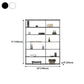Metal Bookcase Minimalist Book Shelf with Rectangular Shelves Clearhalo 'Bookcases' 'furn' 'furn_bookcases' 'Furniture' 'furniture_bookcases' 'kitchen' 'kitchen_bookcases' 'Living Room Furniture' 'Office Furniture' 4670816