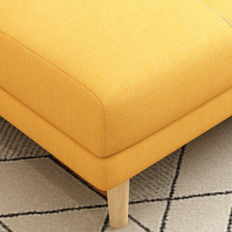 Armless Settee 27.55" W Modern Convertible Sleeper Sofa for Living Room Clearhalo 'furn' 'furn_sofas' 'Furniture' 'furniture_sofas' 'kitchen' 'kitchen_sofas' 'Living Room Furniture' 'Sofa' 'sofas' 4670903