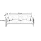 32.28" H Scandinavian Standard Square Arm Sofa with Pillow Back in Brown Finish Clearhalo 'furn' 'furn_sofas' 'Furniture' 'furniture_sofas' 'kitchen' 'kitchen_sofas' 'Living Room Furniture' 'Sofa' 'sofas' 4670937