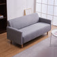 Modern 4 Wood Legs Standard Sofa Square Arm Sofa for Living Room Grey Clearhalo 'Furniture' 'furniture_sofas' 'kitchen' 'kitchen_sofas' 'Living Room Furniture' 'Sofa' 'sofas' 4671051