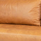 Faux Leather Modern Sofa 37.7"W Square Arm Sofa with 2 Pillows for Living Room Clearhalo 'furn' 'furn_sofas' 'Furniture' 'furniture_sofas' 'kitchen' 'kitchen_sofas' 'Living Room Furniture' 'Sofa' 'sofas' 4671186