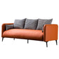 Modern 3-seater Sofa with Houndstooth Pillows Back and Pillow Top Arm Clearhalo 'Furniture' 'furniture_sofas' 'kitchen' 'kitchen_sofas' 'Living Room Furniture' 'Sofa' 'sofas' 4673051