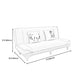 Modern Armless Settee with Cotton Blend 27.55" W Convertible Sleeper Sofa for Living Room Clearhalo 'furn' 'furn_sofas' 'Furniture' 'furniture_sofas' 'kitchen' 'kitchen_sofas' 'Living Room Furniture' 'Sofa' 'sofas' 4673105