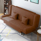 Cotton Blend Modern Sofa 23"W Back Sofa Armless Sofa for Living Room Brown Clearhalo 'furn' 'furn_sofas' 'Furniture' 'furniture_sofas' 'kitchen' 'kitchen_sofas' 'Living Room Furniture' 'Sofa' 'sofas' 4673193