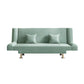 Cotton Blend Modern Sofa 23"W Back Sofa Armless Sofa for Living Room 71"L x 23"W x 29.5"H Light Green Clearhalo 'furn' 'furn_sofas' 'Furniture' 'furniture_sofas' 'kitchen' 'kitchen_sofas' 'Living Room Furniture' 'Sofa' 'sofas' 4673196