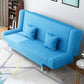 Cotton Blend Modern Sofa 23"W Back Sofa Armless Sofa for Living Room Blue Clearhalo 'furn' 'furn_sofas' 'Furniture' 'furniture_sofas' 'kitchen' 'kitchen_sofas' 'Living Room Furniture' 'Sofa' 'sofas' 4673197