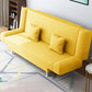 Cotton Blend Modern Sofa 23"W Back Sofa Armless Sofa for Living Room Yellow Clearhalo 'furn' 'furn_sofas' 'Furniture' 'furniture_sofas' 'kitchen' 'kitchen_sofas' 'Living Room Furniture' 'Sofa' 'sofas' 4673206