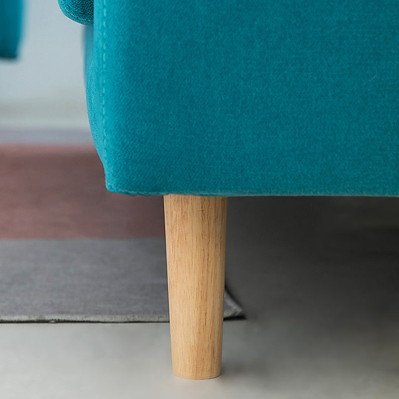 Modern Velvet 2-seat Loveseat with Pillow Top Arm for Apartment 31.5"H Clearhalo 'furn' 'furn_sofas' 'Furniture' 'furniture_sofas' 'kitchen' 'kitchen_sofas' 'Living Room Furniture' 'Sofa' 'sofas' 4673238