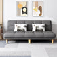 26.77" W Modern Armless Settee Convertible Sleeper Sofa for Living Room Clearhalo 'furn' 'furn_sofas' 'Furniture' 'furniture_sofas' 'kitchen' 'kitchen_sofas' 'Living Room Furniture' 'Sofa' 'sofas' 4673241