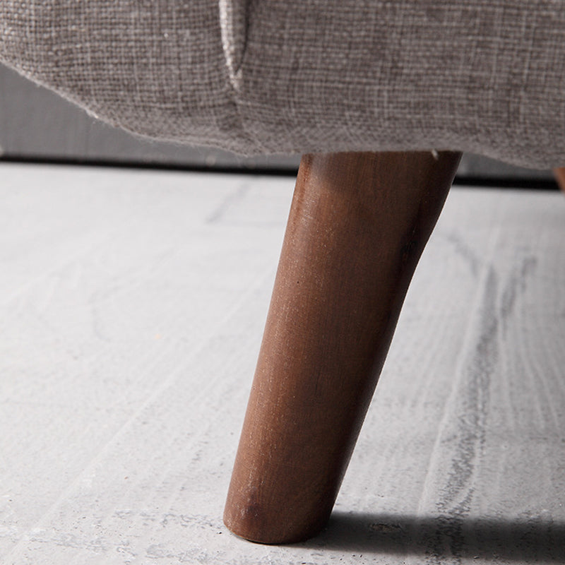 2/3 Seater Modernism Linen Standard Sofa Cushions Flared Arm Sofa Clearhalo 'furn' 'furn_sofas' 'Furniture' 'furniture_sofas' 'kitchen' 'kitchen_sofas' 'Living Room Furniture' 'Sofa' 'sofas' 4673340