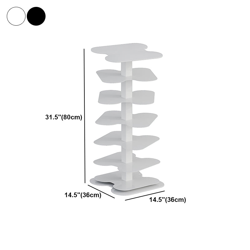 Modern Style Steel Bookshelf Vertical Etagere Shelf Bookcase for Home Clearhalo 'Bookcases' 'furn' 'furn_bookcases' 'Furniture' 'furniture_bookcases' 'kitchen' 'kitchen_bookcases' 'Living Room Furniture' 'Office Furniture' 4673474