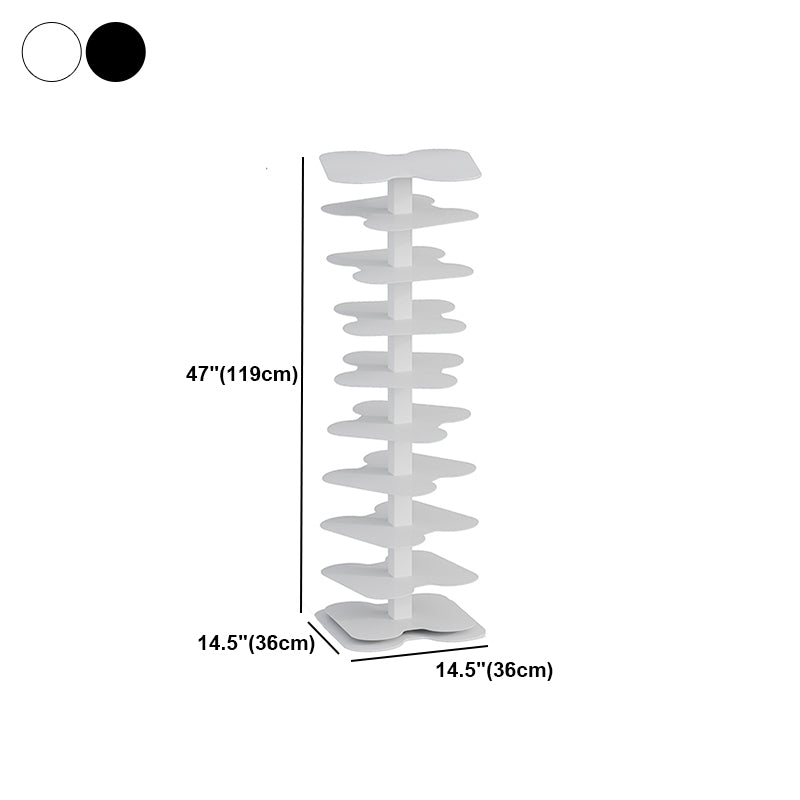 Modern Style Steel Bookshelf Vertical Etagere Shelf Bookcase for Home Clearhalo 'Bookcases' 'furn' 'furn_bookcases' 'Furniture' 'furniture_bookcases' 'kitchen' 'kitchen_bookcases' 'Living Room Furniture' 'Office Furniture' 4673475