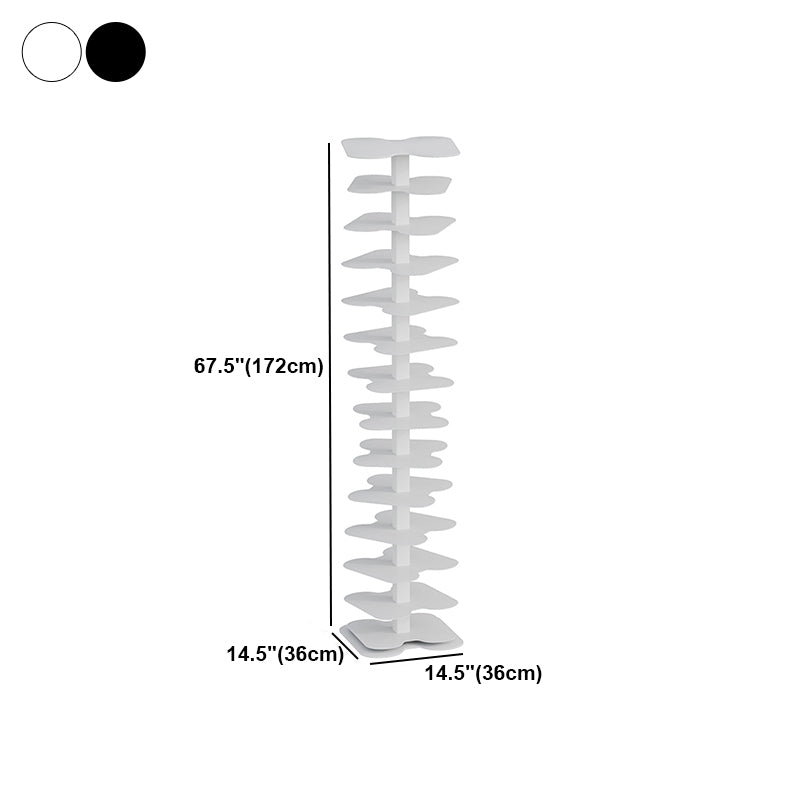 Modern Style Steel Bookshelf Vertical Etagere Shelf Bookcase for Home Clearhalo 'Bookcases' 'furn' 'furn_bookcases' 'Furniture' 'furniture_bookcases' 'kitchen' 'kitchen_bookcases' 'Living Room Furniture' 'Office Furniture' 4673476