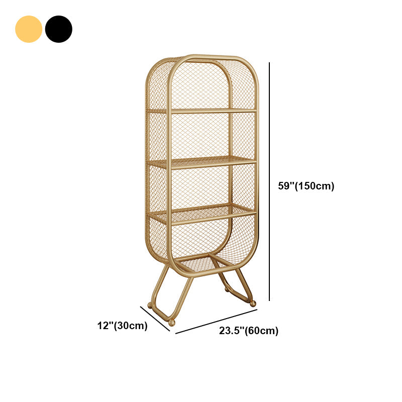 Closed Metal Bookcase Shelf Industrial Shelves for Study Room Clearhalo 'Bookcases' 'furn' 'furn_bookcases' 'Furniture' 'furniture_bookcases' 'kitchen' 'kitchen_bookcases' 'Living Room Furniture' 'Office Furniture' 4673495