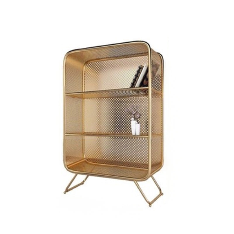 Industrial Metal Bookcase Shelf Closed Shelves for Study Room 31"L x 14"W x 47"H Clearhalo 'Bookcases' 'furn' 'furn_bookcases' 'Furniture' 'furniture_bookcases' 'kitchen' 'kitchen_bookcases' 'Living Room Furniture' 'Office Furniture' 4673499