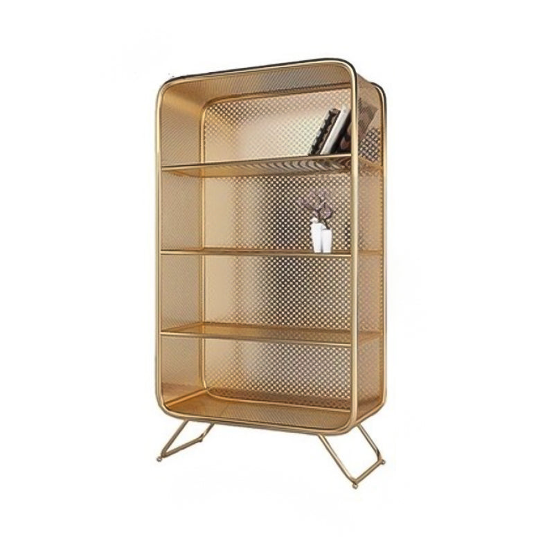 Industrial Metal Bookcase Shelf Closed Shelves for Study Room 31.5"L x 13.8"W x 59.1"H Clearhalo 'Bookcases' 'furn' 'furn_bookcases' 'Furniture' 'furniture_bookcases' 'kitchen' 'kitchen_bookcases' 'Living Room Furniture' 'Office Furniture' 4673500