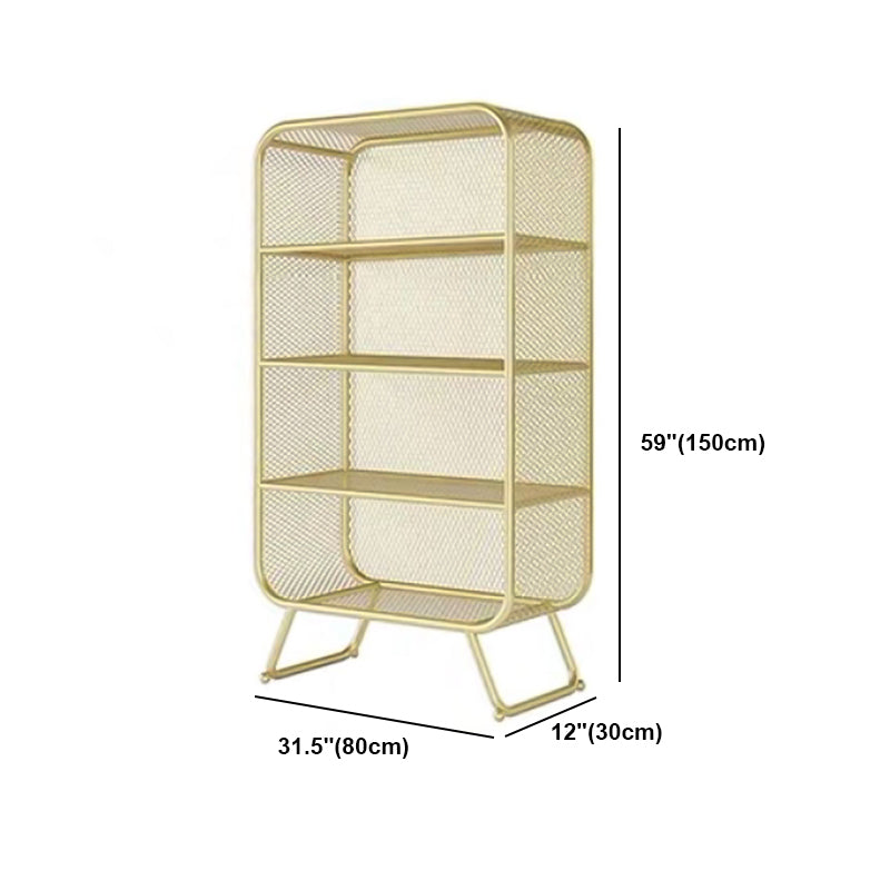 Industrial Metal Bookcase Shelf Closed Shelves for Study Room Clearhalo 'Bookcases' 'furn' 'furn_bookcases' 'Furniture' 'furniture_bookcases' 'kitchen' 'kitchen_bookcases' 'Living Room Furniture' 'Office Furniture' 4673512