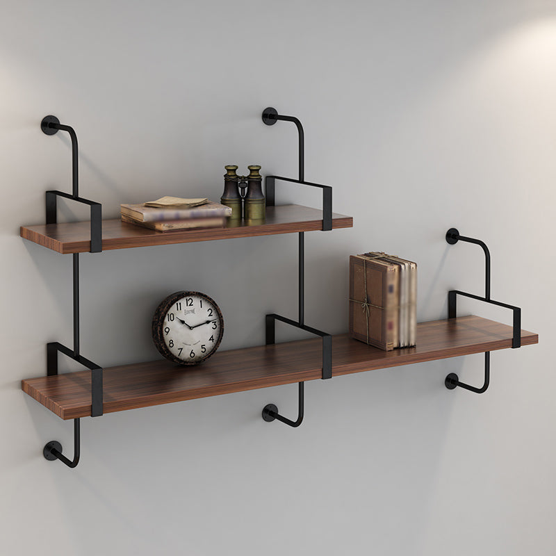 Wall Mounted Bookcase Shelf Industrial Rectangular Shelves for Study Room Clearhalo 'Bookcases' 'furn' 'furn_bookcases' 'Furniture' 'furniture_bookcases' 'kitchen' 'kitchen_bookcases' 'Living Room Furniture' 'Office Furniture' 4673521