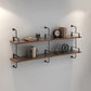 Wall Mounted Bookcase Shelf Industrial Rectangular Shelves for Study Room Clearhalo 'Bookcases' 'furn' 'furn_bookcases' 'Furniture' 'furniture_bookcases' 'kitchen' 'kitchen_bookcases' 'Living Room Furniture' 'Office Furniture' 4673522