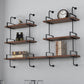 Wall Mounted Bookcase Shelf Industrial Rectangular Shelves for Study Room Clearhalo 'Bookcases' 'furn' 'furn_bookcases' 'Furniture' 'furniture_bookcases' 'kitchen' 'kitchen_bookcases' 'Living Room Furniture' 'Office Furniture' 4673523