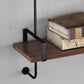 Wall Mounted Bookcase Shelf Industrial Rectangular Shelves for Study Room Clearhalo 'Bookcases' 'furn' 'furn_bookcases' 'Furniture' 'furniture_bookcases' 'kitchen' 'kitchen_bookcases' 'Living Room Furniture' 'Office Furniture' 4673528