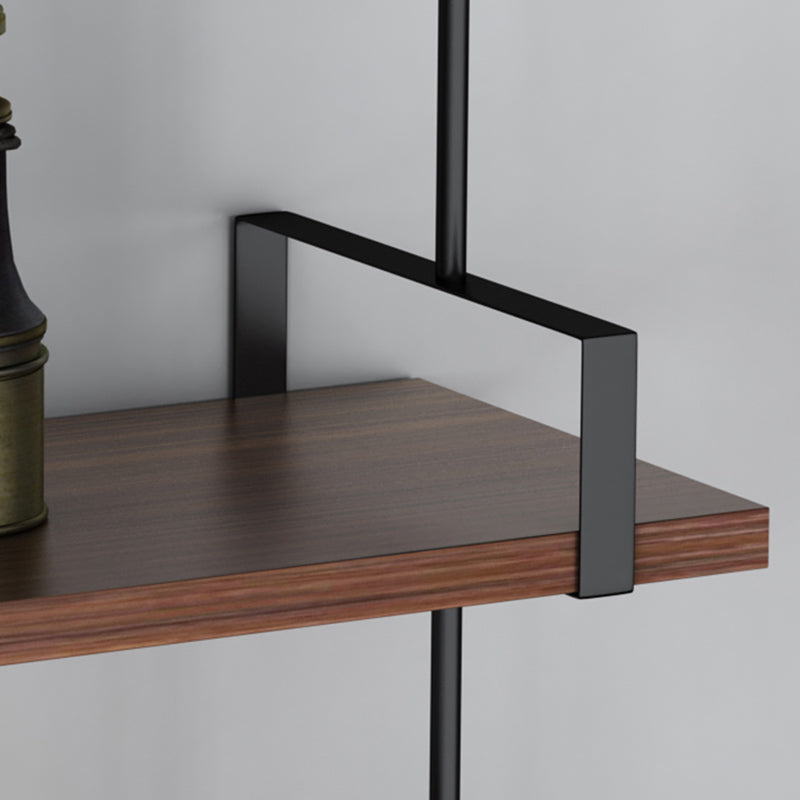 Wall Mounted Bookcase Shelf Industrial Rectangular Shelves for Study Room Clearhalo 'Bookcases' 'furn' 'furn_bookcases' 'Furniture' 'furniture_bookcases' 'kitchen' 'kitchen_bookcases' 'Living Room Furniture' 'Office Furniture' 4673530