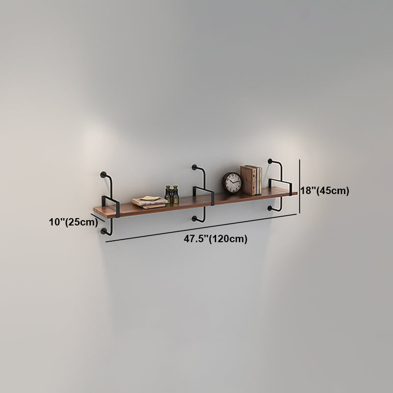 Wall Mounted Bookcase Shelf Industrial Rectangular Shelves for Study Room Clearhalo 'Bookcases' 'furn' 'furn_bookcases' 'Furniture' 'furniture_bookcases' 'kitchen' 'kitchen_bookcases' 'Living Room Furniture' 'Office Furniture' 4673534
