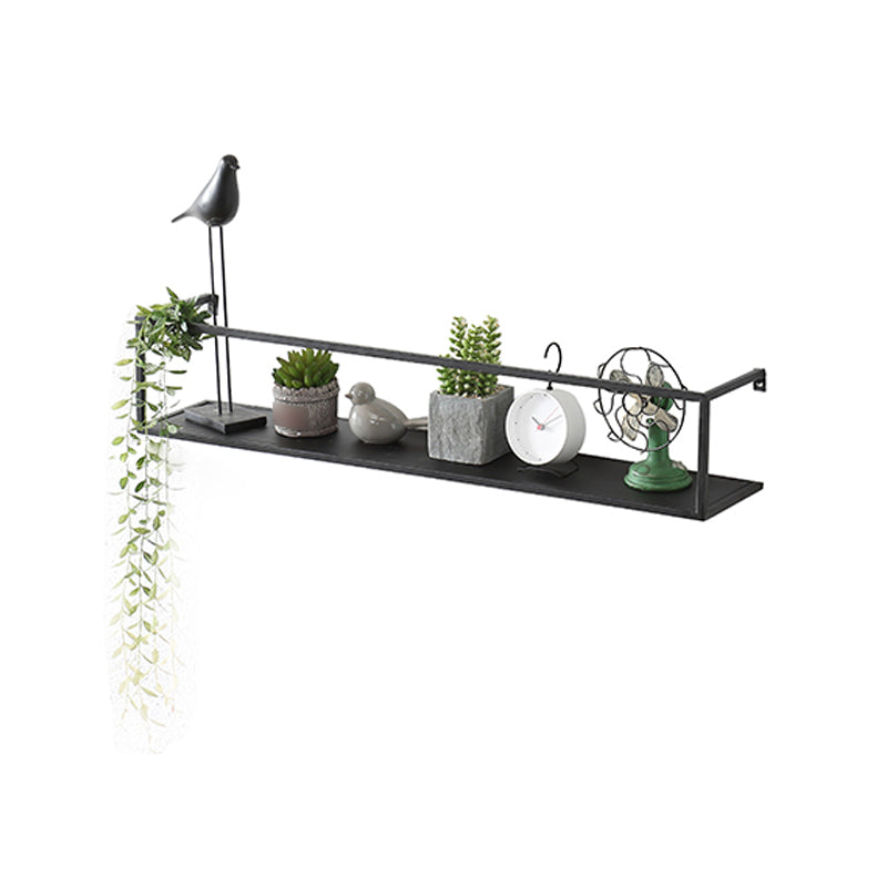 Industrial Style Metal Bookcase Wall Mounted Rectangular Shelves Clearhalo 'Bookcases' 'furn' 'furn_bookcases' 'Furniture' 'furniture_bookcases' 'kitchen' 'kitchen_bookcases' 'Living Room Furniture' 'Office Furniture' 4673587