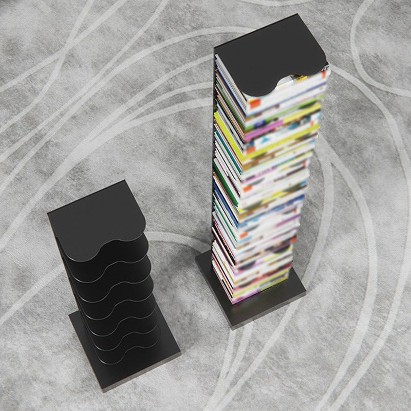 Metal Geometric Bookcase Contemporary Style Vertical Book Shelf Clearhalo 'Bookcases' 'furn' 'furn_bookcases' 'Furniture' 'furniture_bookcases' 'kitchen' 'kitchen_bookcases' 'Living Room Furniture' 'Office Furniture' 4673603