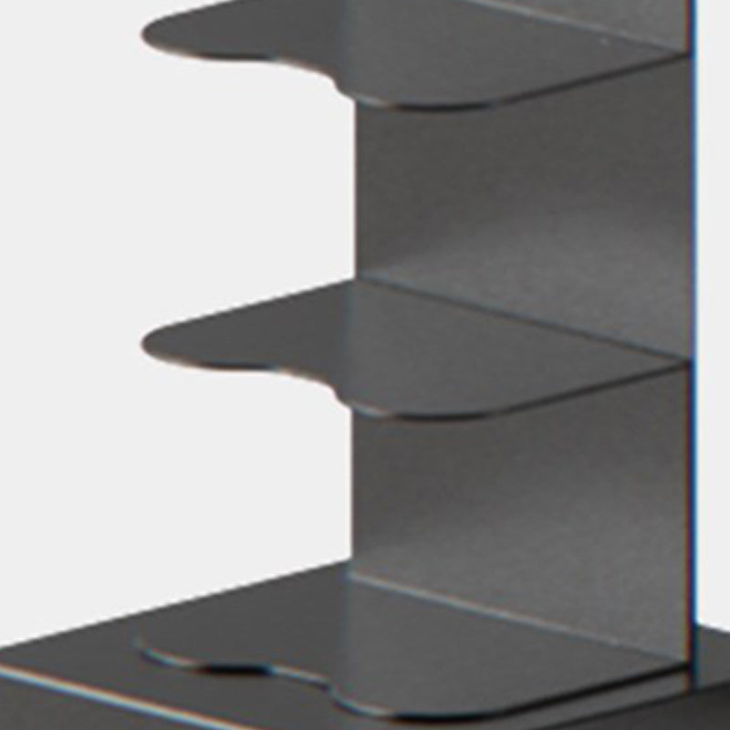 Metal Geometric Bookcase Contemporary Style Vertical Book Shelf Clearhalo 'Bookcases' 'furn' 'furn_bookcases' 'Furniture' 'furniture_bookcases' 'kitchen' 'kitchen_bookcases' 'Living Room Furniture' 'Office Furniture' 4673610