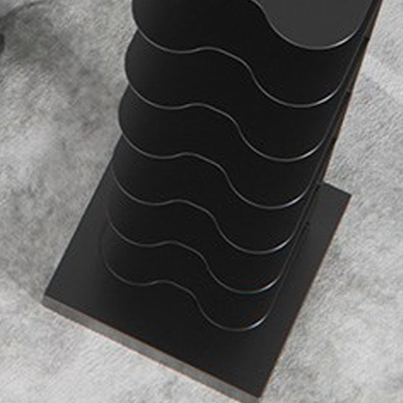 Metal Geometric Bookcase Contemporary Style Vertical Book Shelf Clearhalo 'Bookcases' 'furn' 'furn_bookcases' 'Furniture' 'furniture_bookcases' 'kitchen' 'kitchen_bookcases' 'Living Room Furniture' 'Office Furniture' 4673613