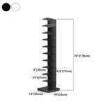 Metal Geometric Bookcase Contemporary Style Vertical Book Shelf Clearhalo 'Bookcases' 'furn' 'furn_bookcases' 'Furniture' 'furniture_bookcases' 'kitchen' 'kitchen_bookcases' 'Living Room Furniture' 'Office Furniture' 4673626