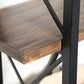 Industrial Style Etagere Bookshelf Open Shelf Bookcase with Rectangular Shelves Clearhalo 'Bookcases' 'furn' 'furn_bookcases' 'Furniture' 'furniture_bookcases' 'kitchen' 'kitchen_bookcases' 'Living Room Furniture' 'Office Furniture' 4673634