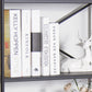 Modern Metal Bookcase Shelf Rectangular Open Bookcase with Shelves Clearhalo 'Bookcases' 'furn' 'furn_bookcases' 'Furniture' 'furniture_bookcases' 'kitchen' 'kitchen_bookcases' 'Living Room Furniture' 'Office Furniture' 4673667
