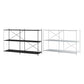 Modern Metal Bookcase Shelf Rectangular Open Bookcase with Shelves Clearhalo 'Bookcases' 'furn' 'furn_bookcases' 'Furniture' 'furniture_bookcases' 'kitchen' 'kitchen_bookcases' 'Living Room Furniture' 'Office Furniture' 4673675