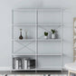 Modern Metal Bookcase Shelf Rectangular Open Bookcase with Shelves Clearhalo 'Bookcases' 'furn' 'furn_bookcases' 'Furniture' 'furniture_bookcases' 'kitchen' 'kitchen_bookcases' 'Living Room Furniture' 'Office Furniture' 4673676