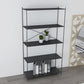 Modern Metal Bookcase Shelf Rectangular Open Bookcase with Shelves Clearhalo 'Bookcases' 'furn' 'furn_bookcases' 'Furniture' 'furniture_bookcases' 'kitchen' 'kitchen_bookcases' 'Living Room Furniture' 'Office Furniture' 4673677