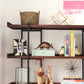 Industrial Style Open Bookshelf Etagere Shelf Bookcase with Rectangular Shelves Clearhalo 'Bookcases' 'furn' 'furn_bookcases' 'Furniture' 'furniture_bookcases' 'kitchen' 'kitchen_bookcases' 'Living Room Furniture' 'Office Furniture' 4673710