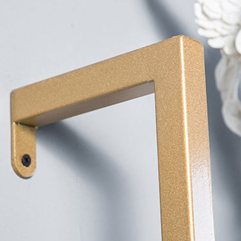 Contemporary Wall Unit Bookshelf with Iron Frame Manufactured Wood Shelf Clearhalo 'Bookcases' 'furn' 'furn_bookcases' 'Furniture' 'furniture_bookcases' 'kitchen' 'kitchen_bookcases' 'Living Room Furniture' 'Office Furniture' 4673792