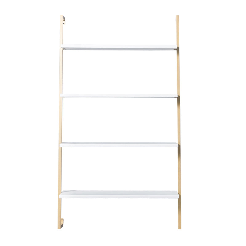 Contemporary Wall Unit Bookshelf with Iron Frame Manufactured Wood Shelf Clearhalo 'Bookcases' 'furn' 'furn_bookcases' 'Furniture' 'furniture_bookcases' 'kitchen' 'kitchen_bookcases' 'Living Room Furniture' 'Office Furniture' 4673793