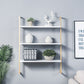 Contemporary Wall Unit Bookshelf with Iron Frame Manufactured Wood Shelf Clearhalo 'Bookcases' 'furn' 'furn_bookcases' 'Furniture' 'furniture_bookcases' 'kitchen' 'kitchen_bookcases' 'Living Room Furniture' 'Office Furniture' 4673808